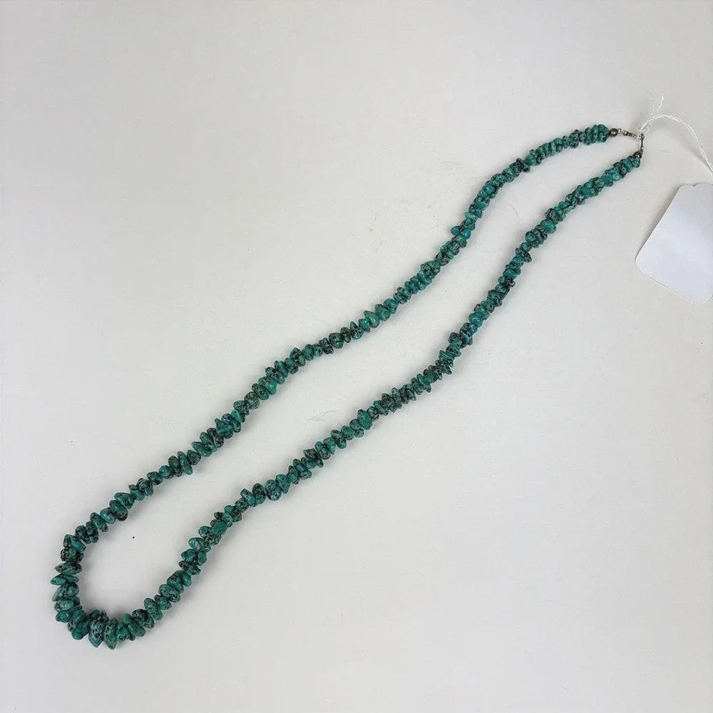 Authentic Turquoise Nugget Necklace 15